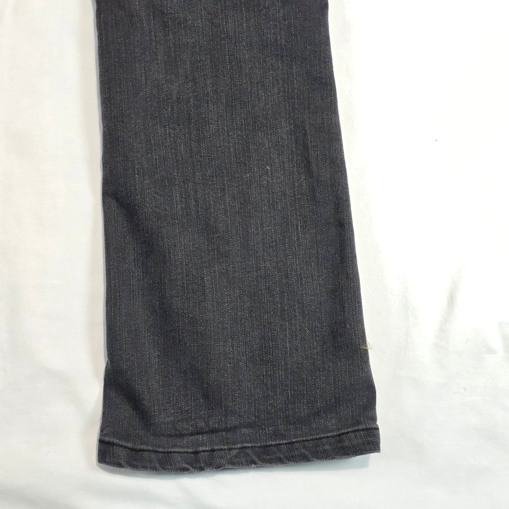 Liverpool Lucy's Bootcut Jeans Black Studded Beatles Revolution Pocket Size 6 - Picture 15 of 16
